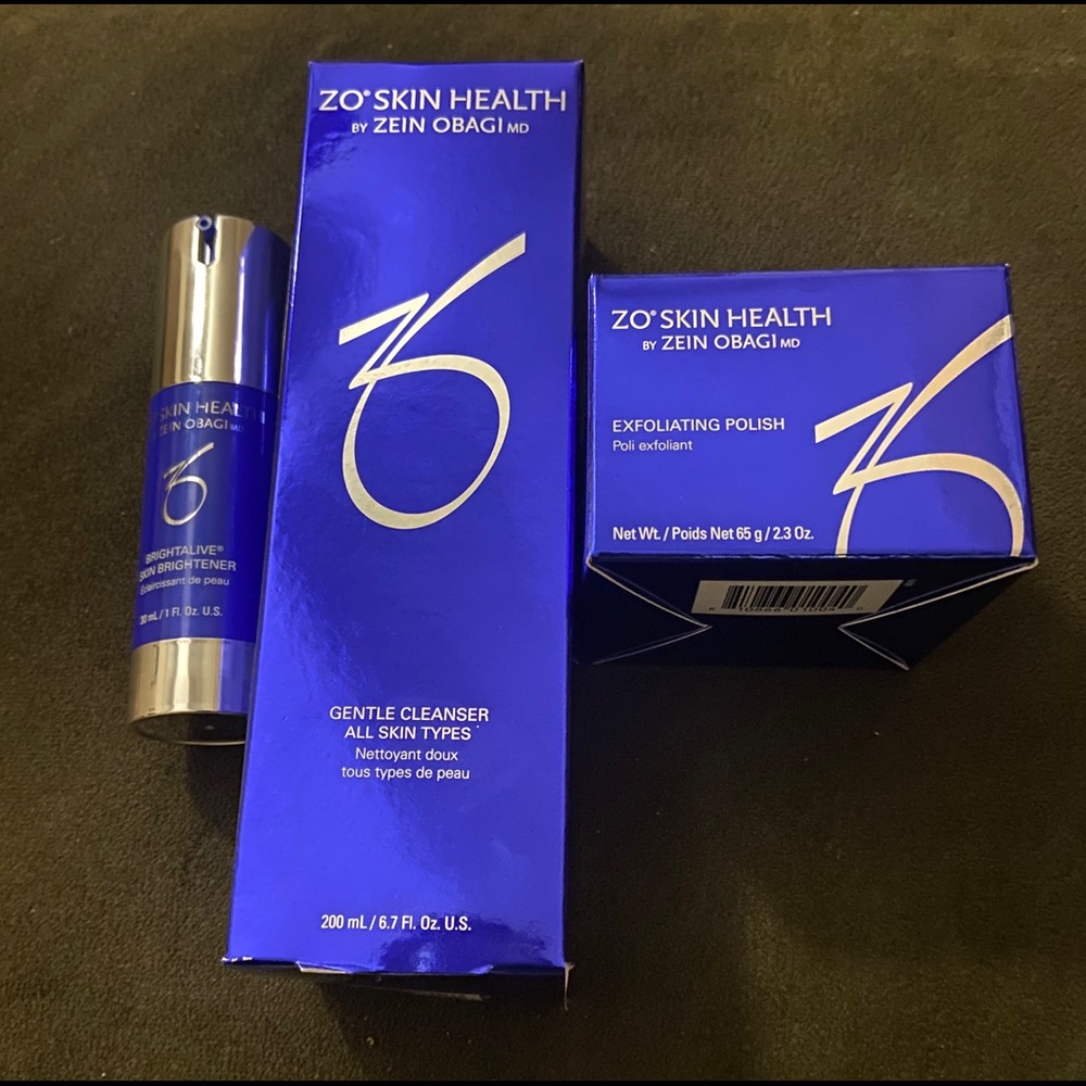 Zo skin health Cleanser/ Polish/skin Brightner .